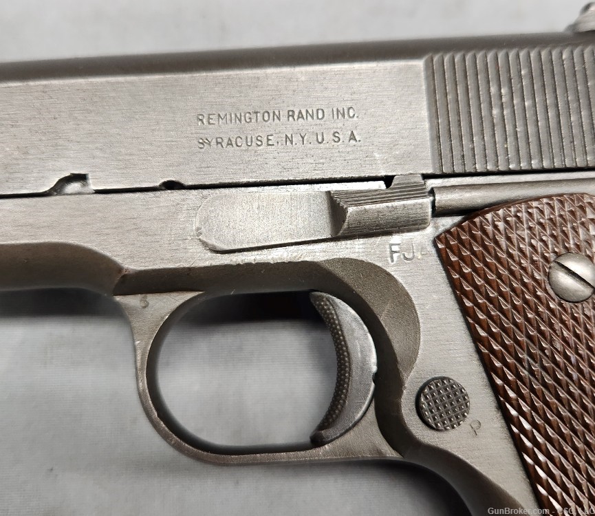 Remington Rand M1911A1 pistol U.S. Army 1944 World War II era-img-21