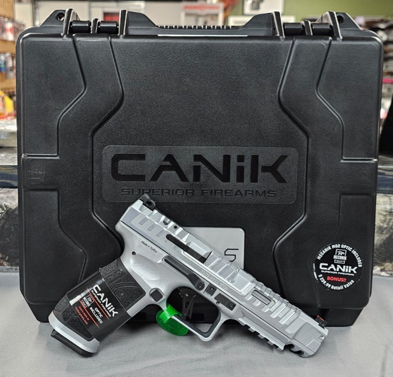 Canik SFx Rival-S 9MM 5" 18RD HG7607CN MeCanik MO2 Red Dot NO CC FEES!-img-1
