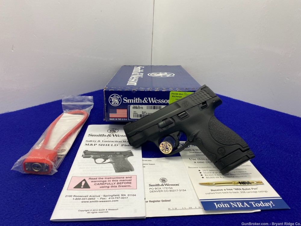 Smith Wesson M&P 40 Shield .40 S&W 3.1" *DURABLE BLACK MELONITE FINISH*-img-0