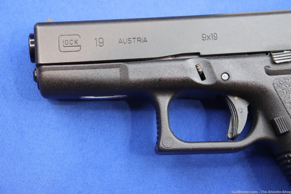 Glock Model G19 GEN2 Pistol 9MM 4" 19 GEN 2 10RD Rare Gun 1996 MFG Austria -img-3