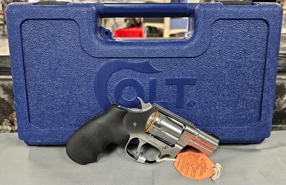 Colt Cobra 38 Special 2" 6RD COBRASB2BB Brushed Stainless Hogue NO CC FEES!-img-1