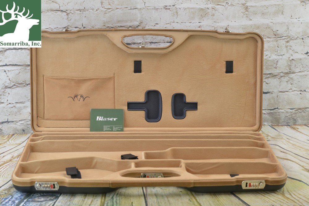 BLASER ABS RIFLE CASE-B W/COMBINATION LOCK FOR 1 RIFLE (MAX. BBL LENGTH 27.-img-1