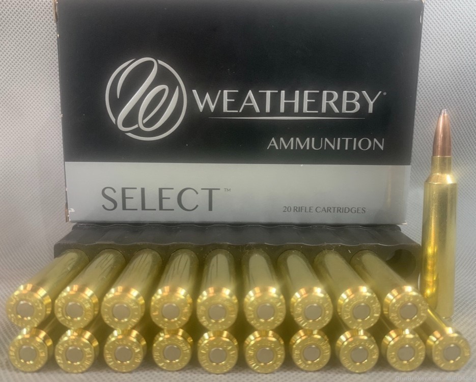 Weatherby 6.5 Weatherby RPM 140gr. Ammunition. One Box. -img-3