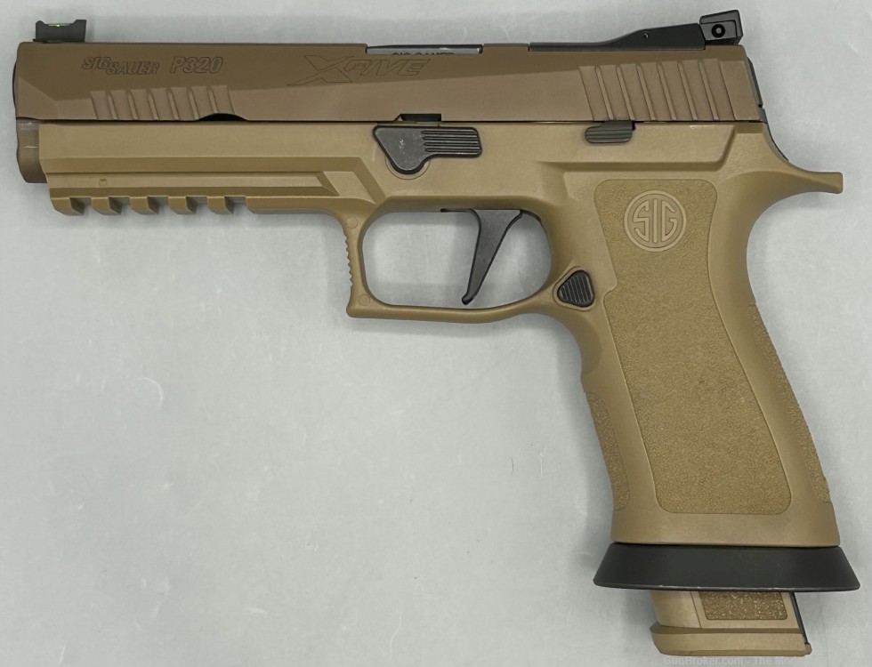 Sig Sauer P320 X-FIVE 9mm Luger 5" Coyote Optic Ready 320 XFIVE X5 X FIVE 9-img-1
