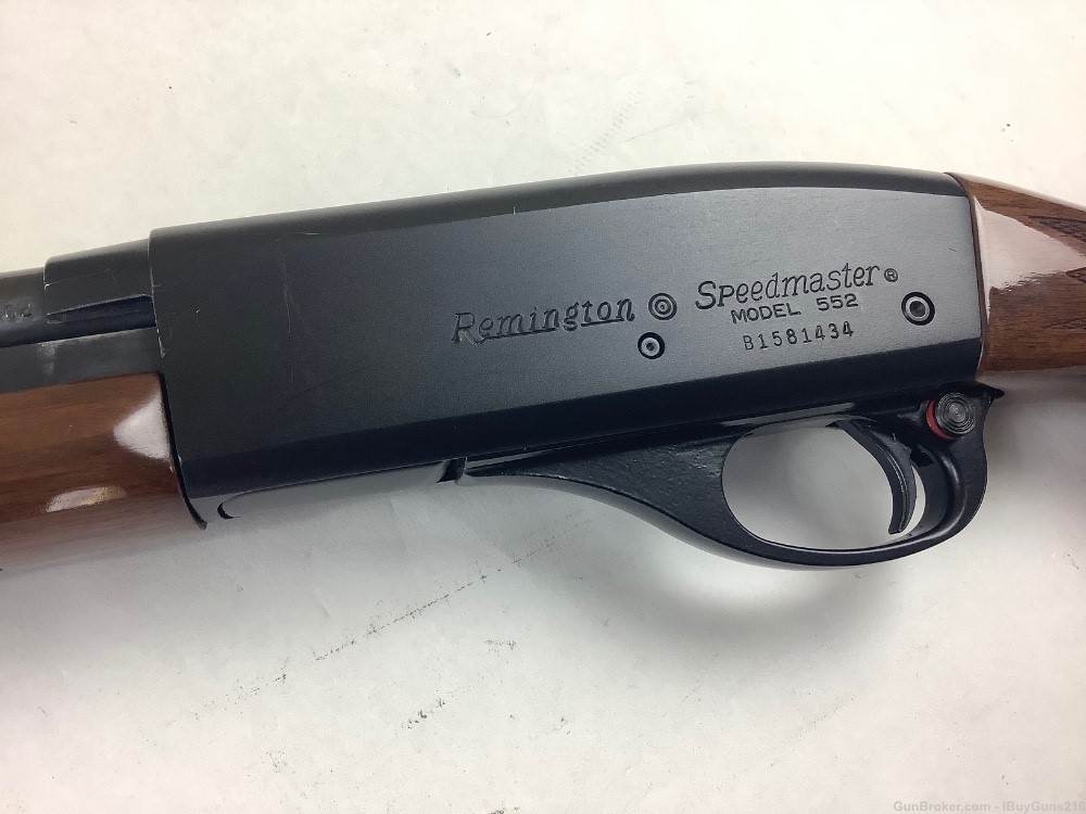 Remington 552 Speedmaster BDL .22 s l lr semi auto rifle tube fed clean-img-5