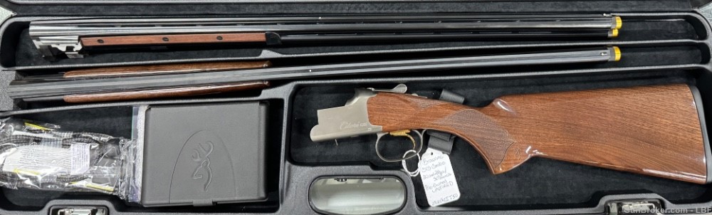 Browning CXS Combo 20ga/28ga 30" Barrels. Unfired in Excellent Condition-img-0