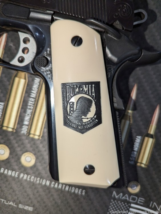 Rare Smith & Wesson 1911 .45ACP POW MIA Rolling Thunder Limited Edition-img-4