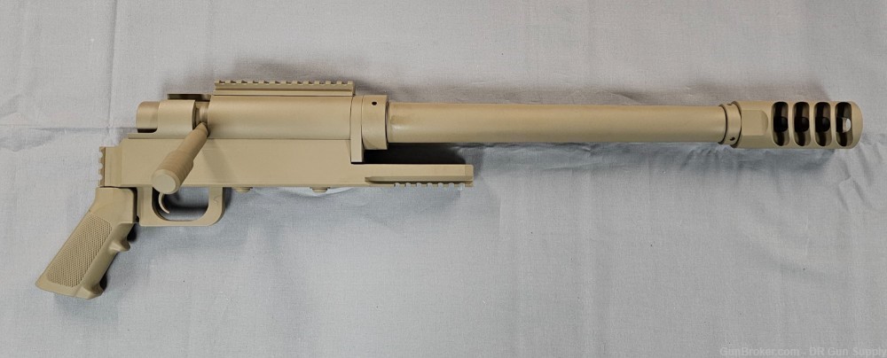 Noreen Firearms ULR .50 BMG 16.5" 1Rd Mini Rifle Timney FDE NO CC FEES!-img-1