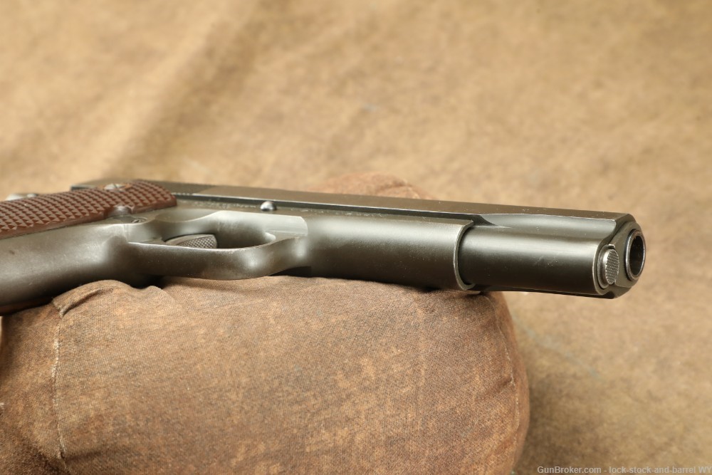 1942 US Army WWII Colt 1911-A1 .45 ACP 5" Semi-Auto Pistol C&R Vintage Rare-img-11