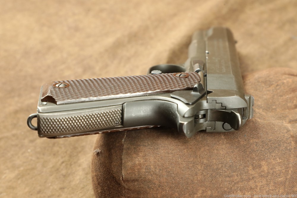 1942 US Army WWII Colt 1911-A1 .45 ACP 5" Semi-Auto Pistol C&R Vintage Rare-img-12