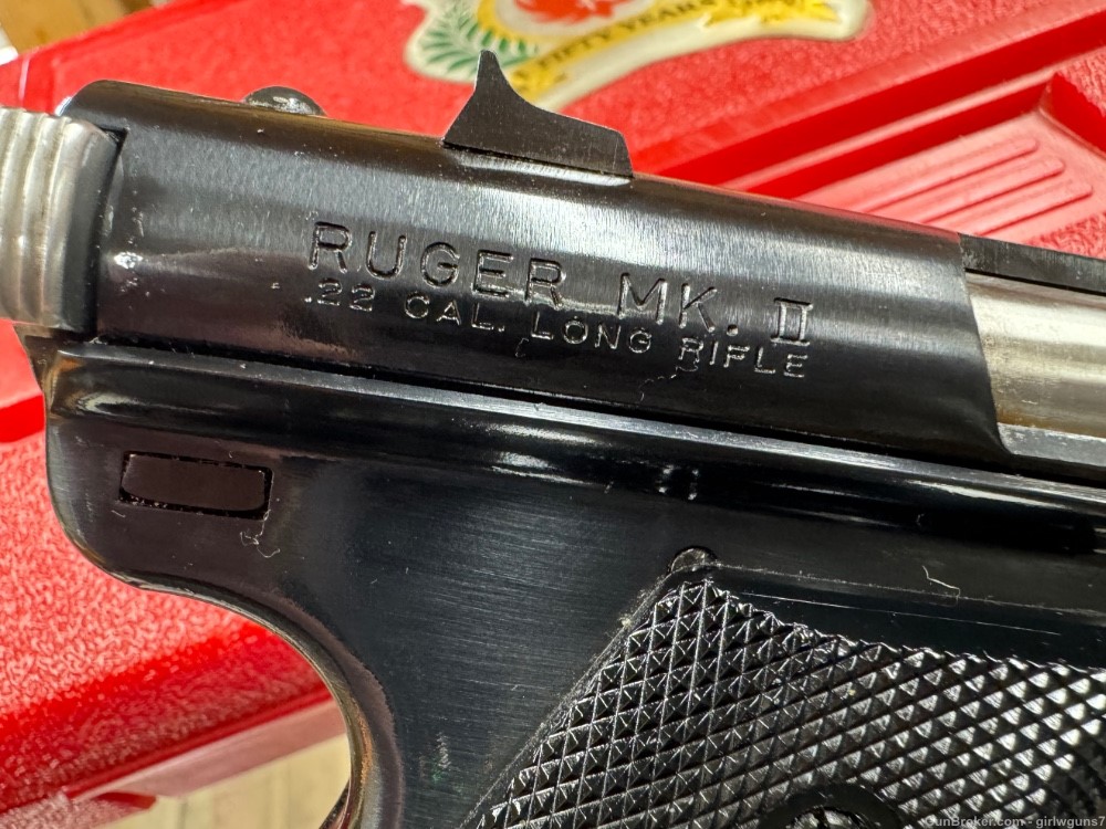 Ruger Mark II  .22 LR 50 years used-img-2