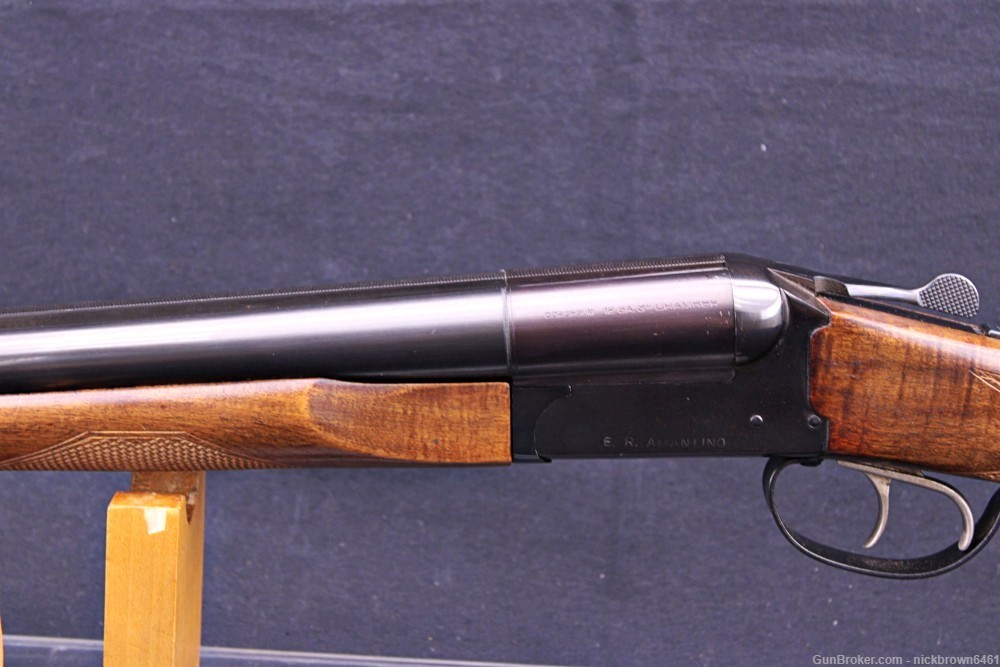 E.R. AMANTINO 12 GA COACH GUN SXS 20" BBL STOEGER IMPORT -img-4