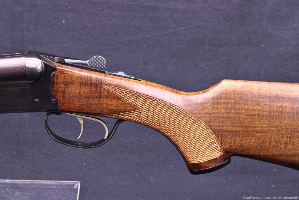 E.R. AMANTINO 12 GA COACH GUN SXS 20" BBL STOEGER IMPORT -img-3