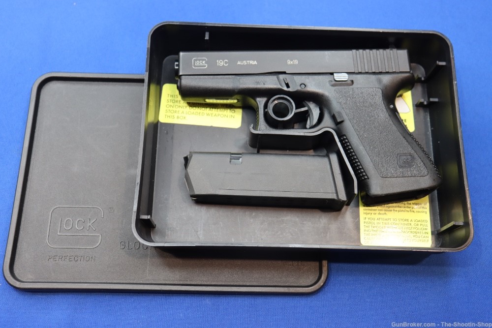 Glock Model G19C GEN2 Pistol 9MM Compensated G19 GEN 2 RARE 19C Austria 19 -img-0