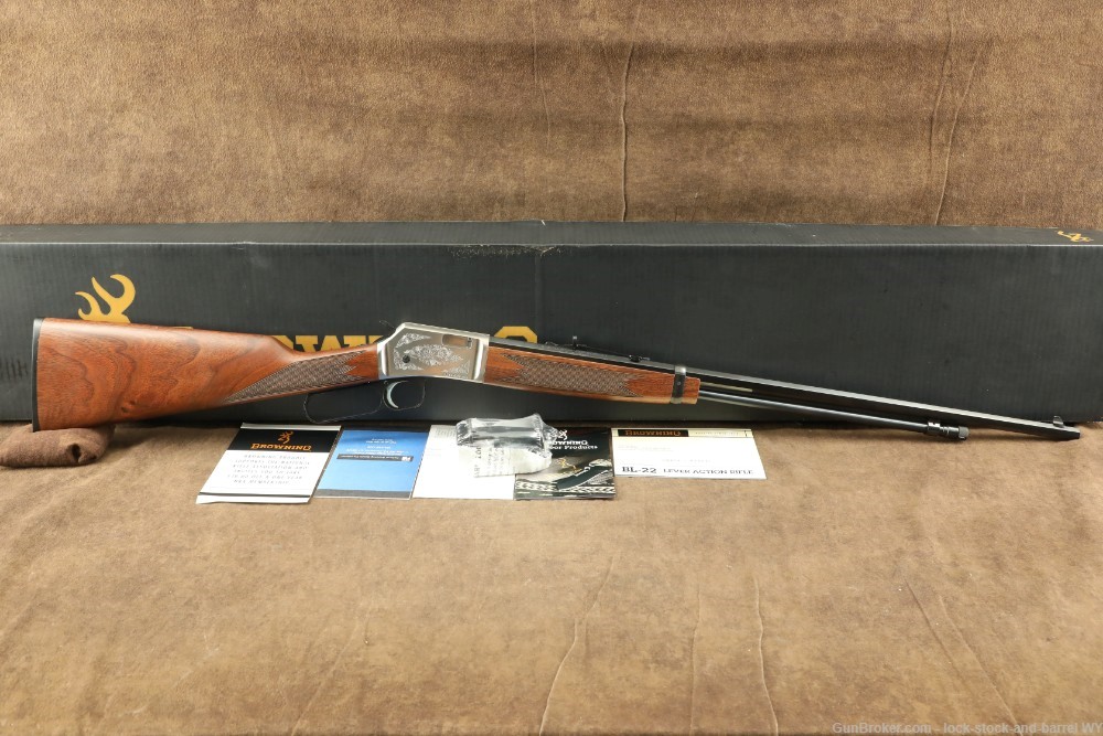 Browning BL-22 BL22 Octagon Field  24” Lever Action .22 Short \ LR MFD 2004-img-2