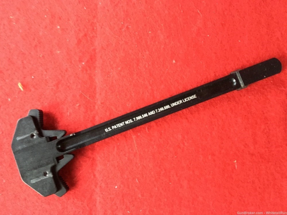 SIG SAUER FACTORY OEM MPX RATTLER AMIBIDEXDRIOUS CHARGING HANDLE-USED-img-0