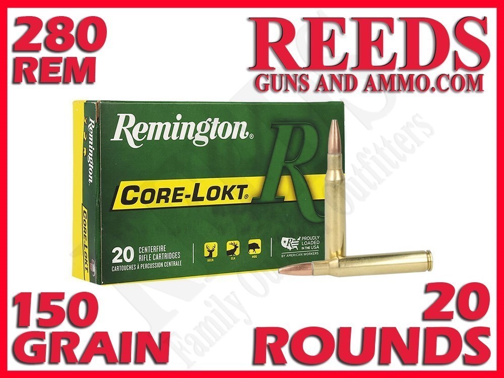 Remington Core-Lokt Soft Point 280 Rem 150 Grain 29069-img-0