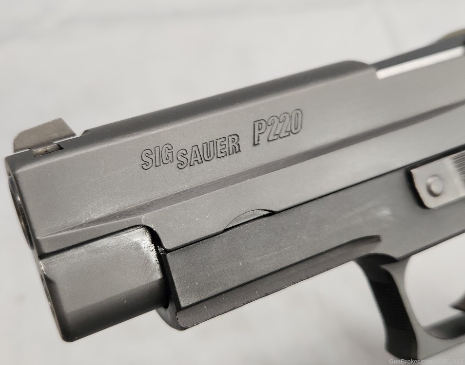 Sig Sauer P220 pistol 45ACP with rail-img-14