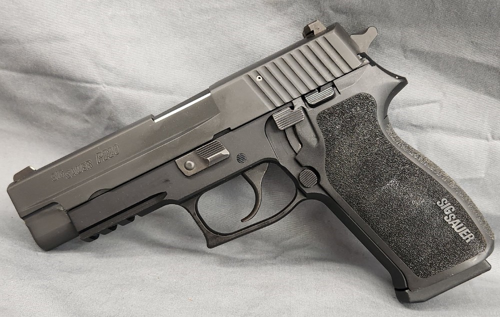 Sig Sauer P220 pistol 45ACP with rail-img-10