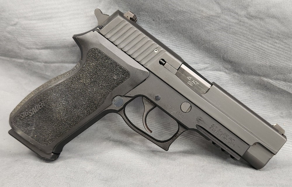 Sig Sauer P220 pistol 45ACP with rail-img-0