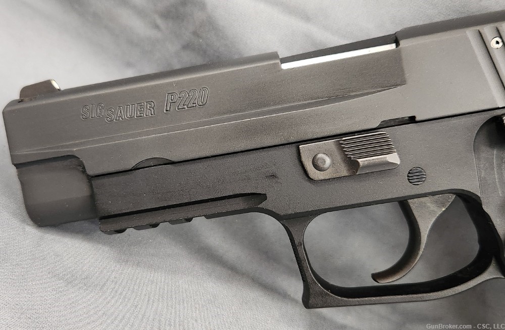 Sig Sauer P220 pistol 45ACP with rail-img-13
