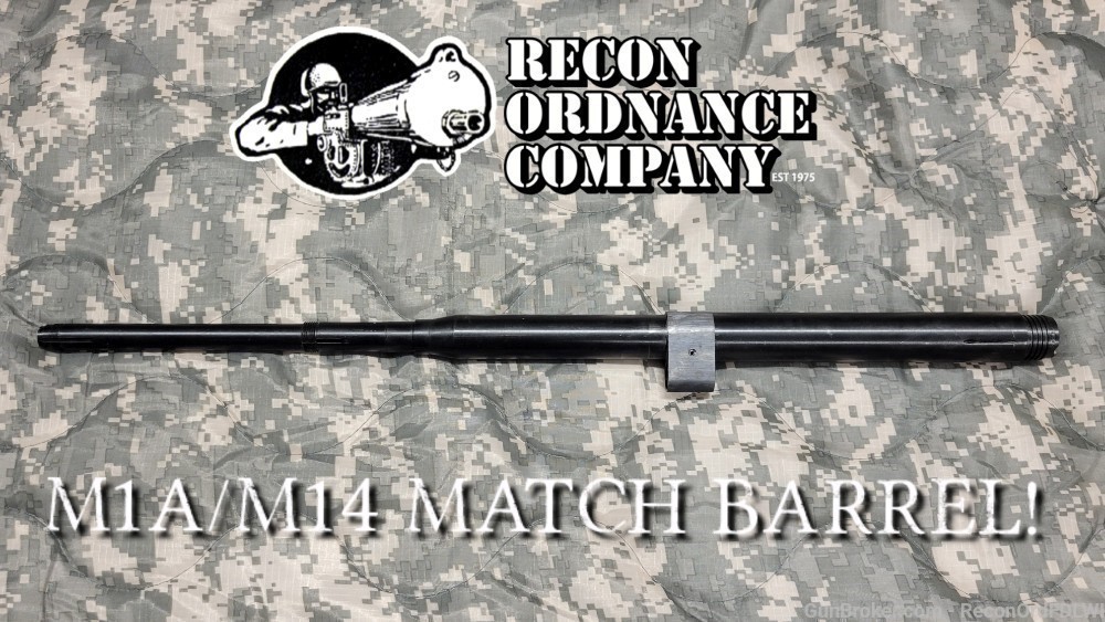 NEW! M1A M14 Douglas-Champions Choice Match Barrel by Gene Barnett! M1A-img-0