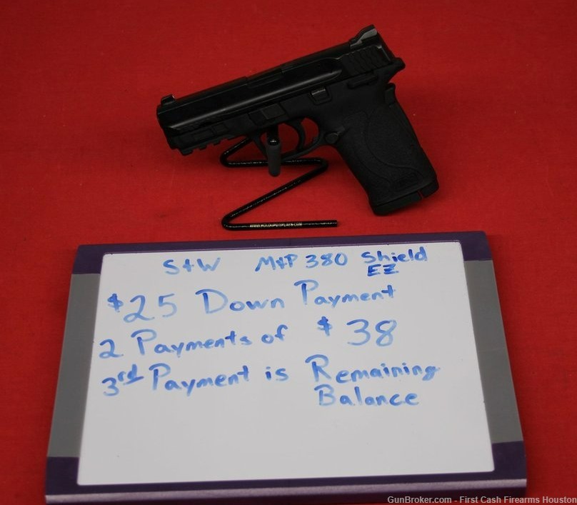 Smith & Wesson, M&P 380 Shield EZ M2.0, .380 acp, Used, LAYAWAY TODAY-img-0