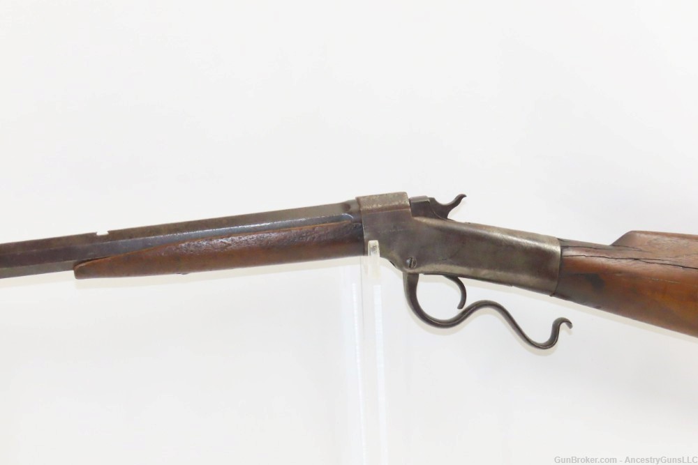 WILD WEST Era Antique MARLIN-BALLARD .32 Long Single Shot FRONTIER Rifle   -img-3