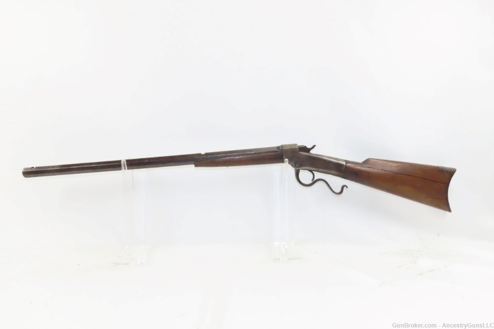WILD WEST Era Antique MARLIN-BALLARD .32 Long Single Shot FRONTIER Rifle   -img-1