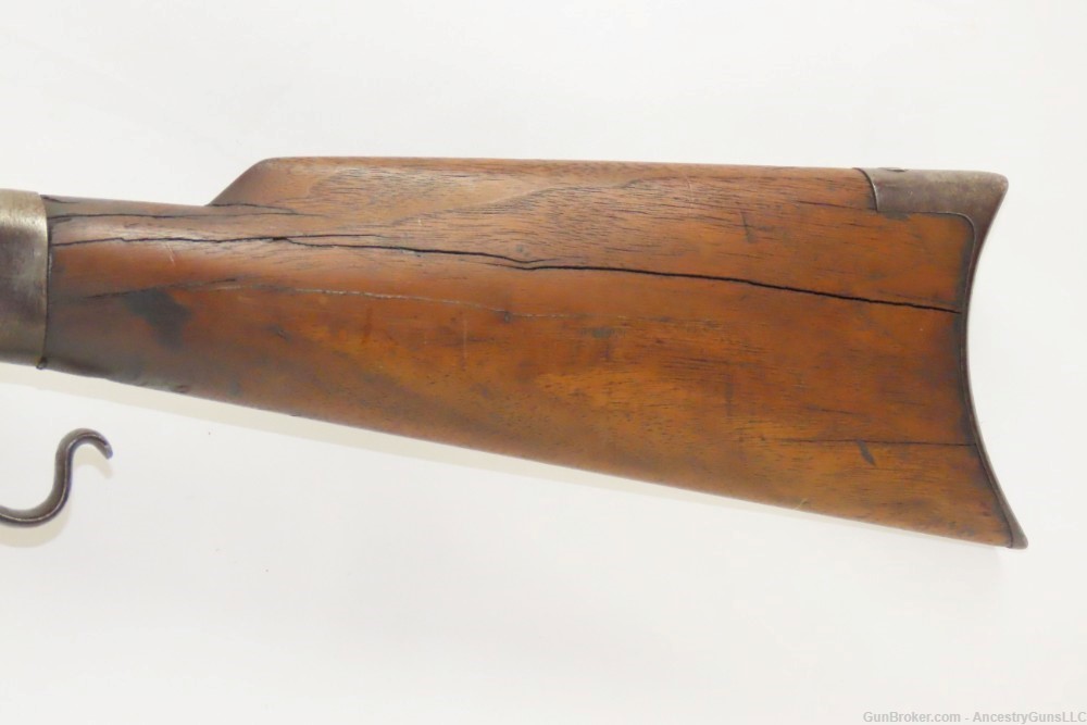 WILD WEST Era Antique MARLIN-BALLARD .32 Long Single Shot FRONTIER Rifle   -img-2