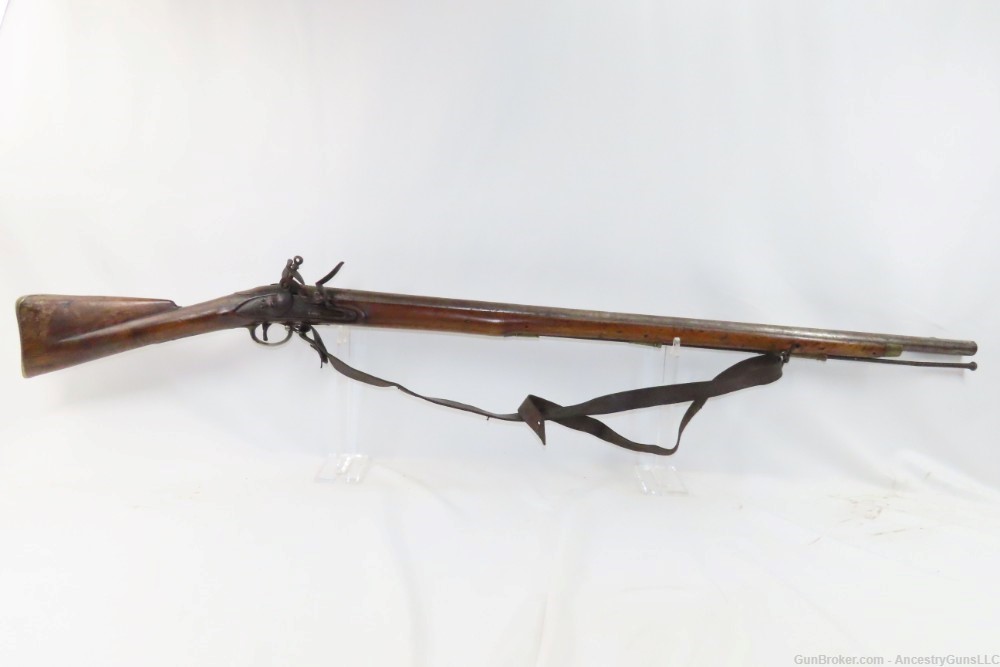 British BROWN BESS Flintlock Musket NAPOLEONIC WARS Imperial Colonial Antiq-img-1