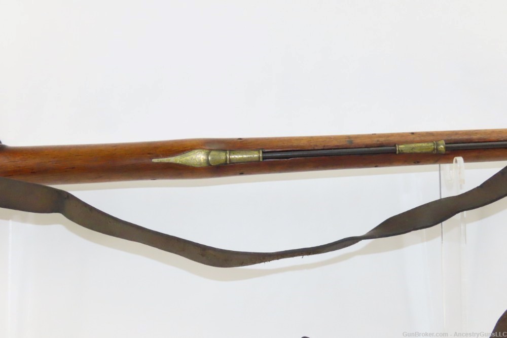 British BROWN BESS Flintlock Musket NAPOLEONIC WARS Imperial Colonial Antiq-img-8