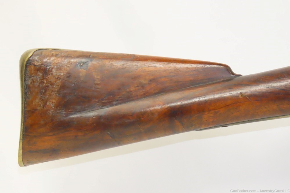 British BROWN BESS Flintlock Musket NAPOLEONIC WARS Imperial Colonial Antiq-img-2