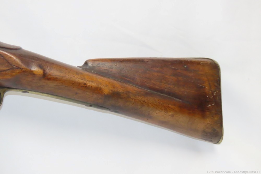 British BROWN BESS Flintlock Musket NAPOLEONIC WARS Imperial Colonial Antiq-img-16