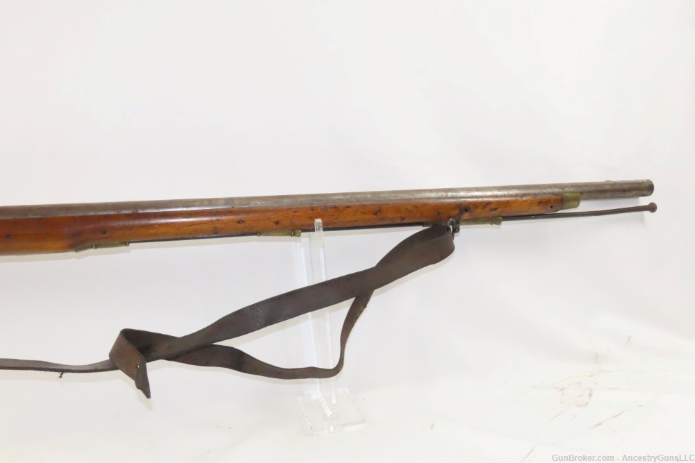 British BROWN BESS Flintlock Musket NAPOLEONIC WARS Imperial Colonial Antiq-img-4