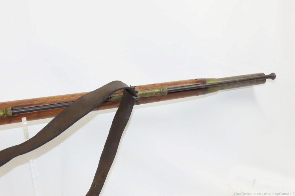 British BROWN BESS Flintlock Musket NAPOLEONIC WARS Imperial Colonial Antiq-img-9