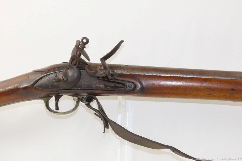 British BROWN BESS Flintlock Musket NAPOLEONIC WARS Imperial Colonial Antiq-img-3
