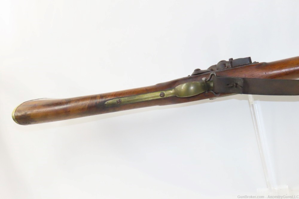 British BROWN BESS Flintlock Musket NAPOLEONIC WARS Imperial Colonial Antiq-img-7
