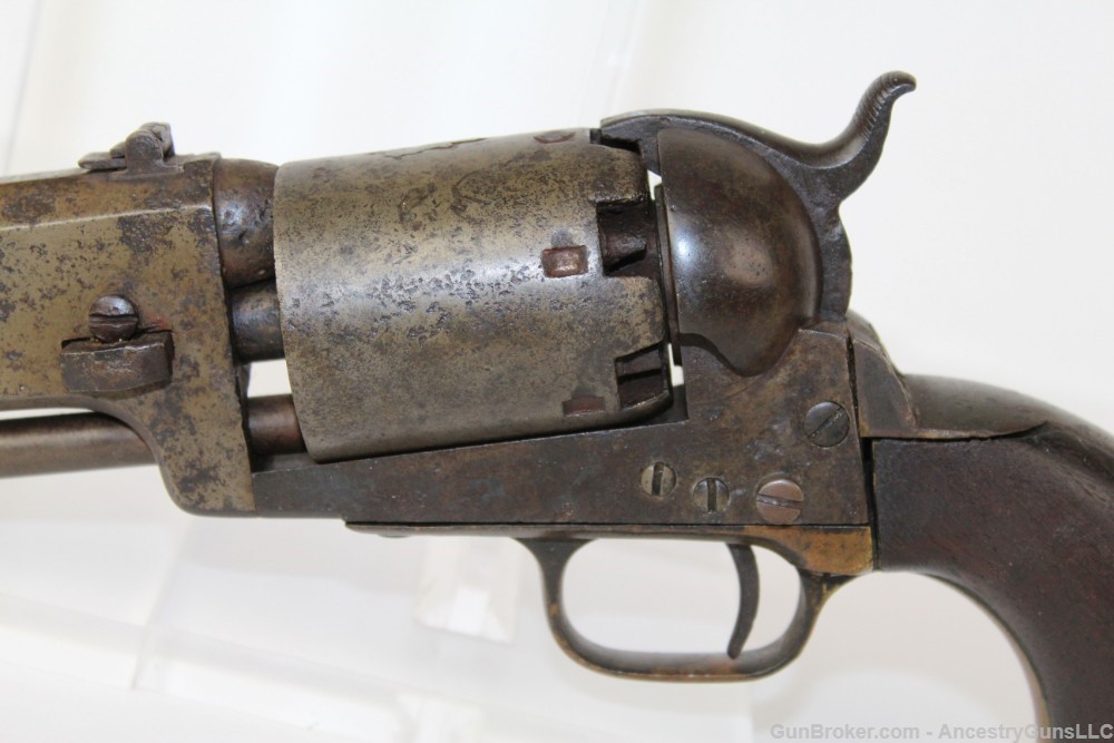 “4-SCREW” Antique Colt 3rd Model DRAGOON Revolver-img-3