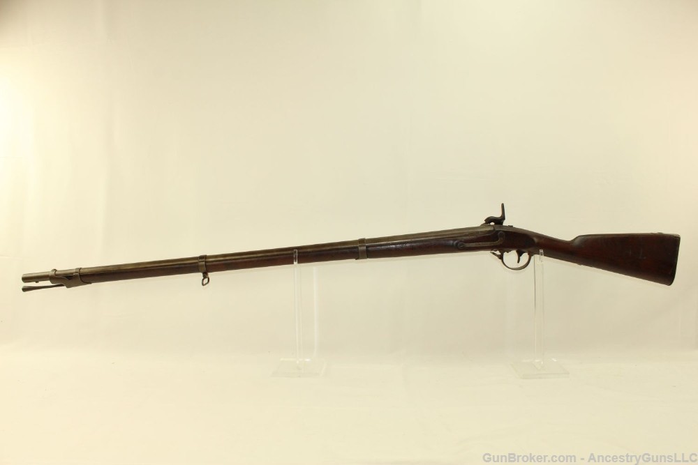 “AL” Marked Antique HARPERS FERRY M1842 MUSKET-img-21