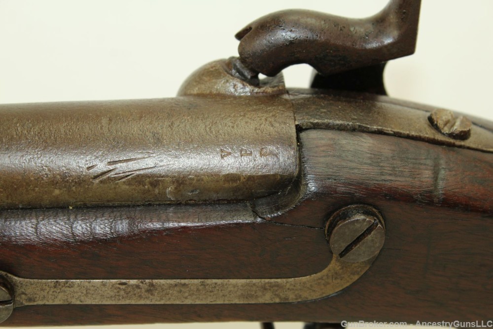 “AL” Marked Antique HARPERS FERRY M1842 MUSKET-img-20