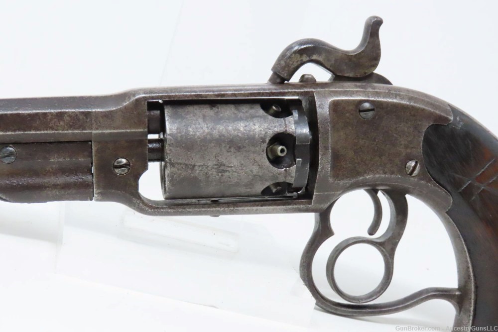 SCARCE c1862 SAVAGE NAVY Revolver CIVIL Antique CIVIL WAR .36 Union Sidearm-img-3