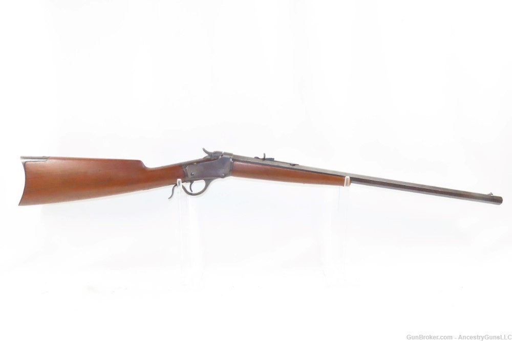 c1887 Antique WINCHESTER Model 1885 LOW WALL .32 Short SINGLE SHOT Rifle   -img-13