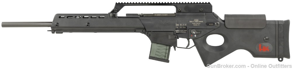Heckler & Koch HK SL8 Tactical 223 Rem 20" OR 10+1 H&K SL-8 STORE DEMO-img-1