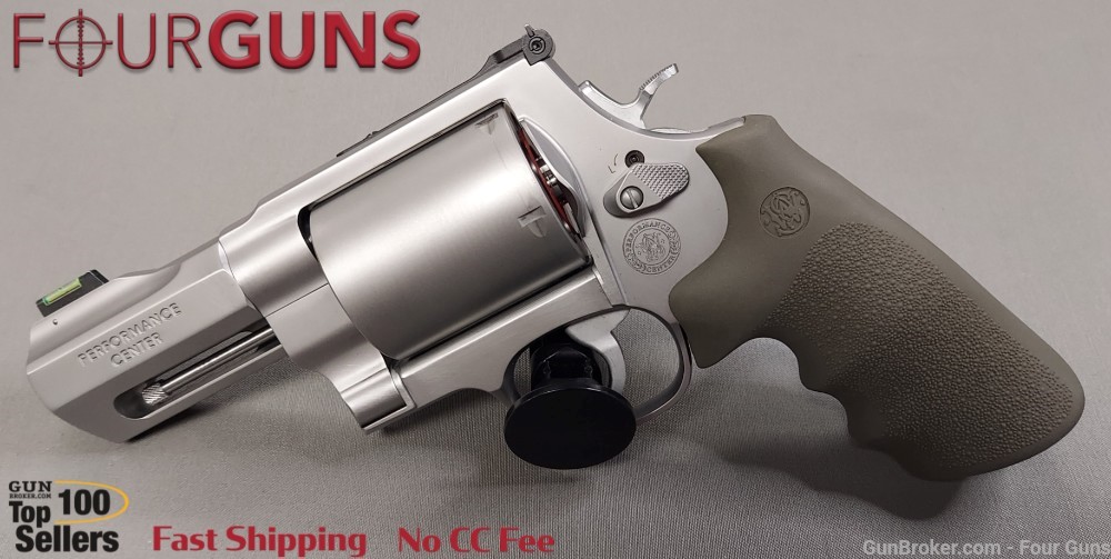 Smith & Wesson 460 Performance Center XVR Revolver 460 S&W 3.5" Barrel 5 Rd-img-0