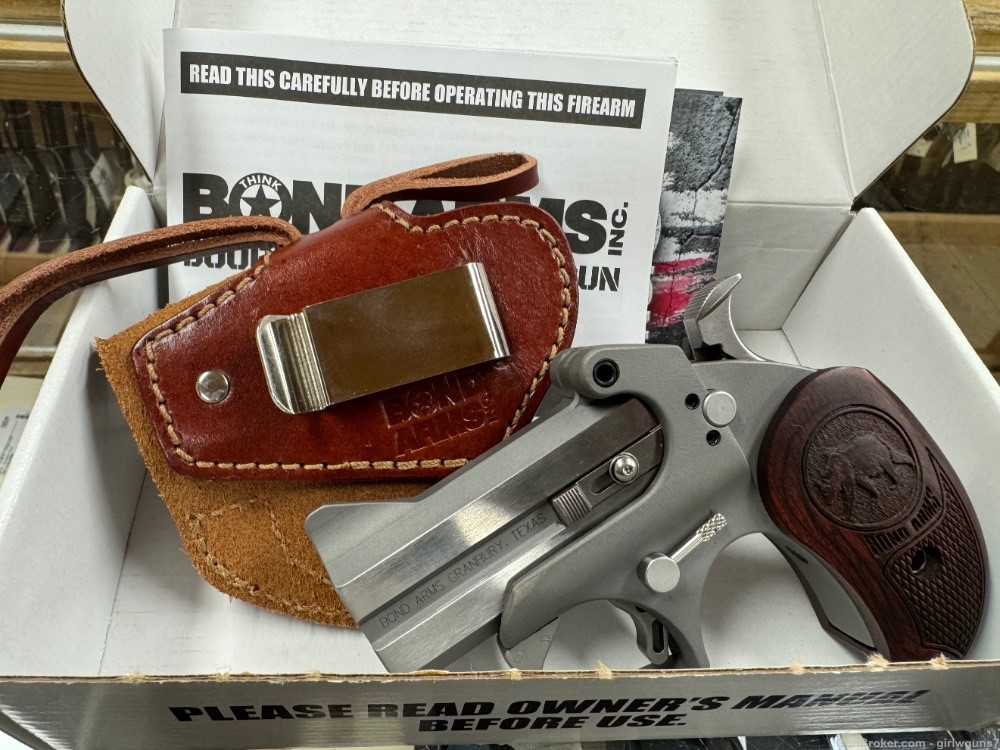 Bond Arms Grizzly Bear .45 Colt/.410 ga 3” w/holster ised-img-1