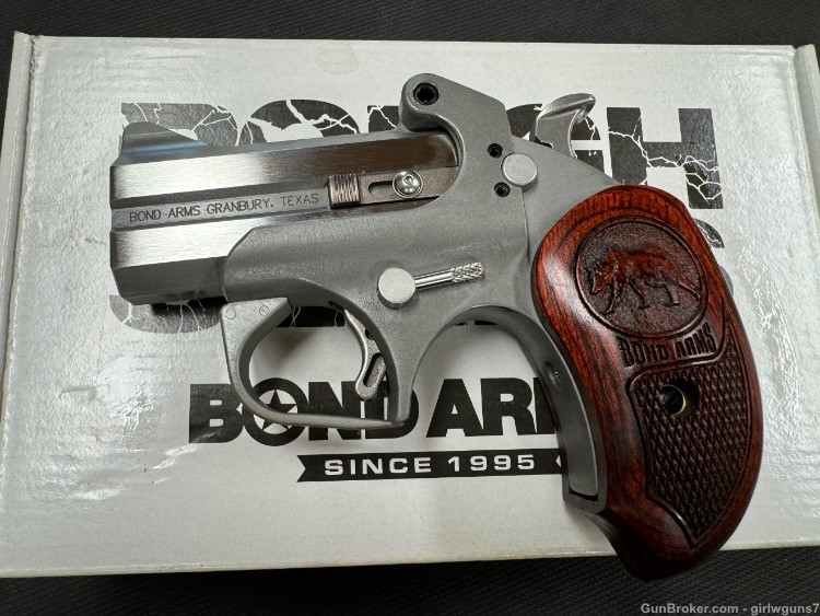 Bond Arms Grizzly Bear .45 Colt/.410 ga 3” w/holster ised-img-2