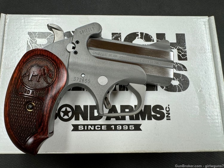 Bond Arms Grizzly Bear .45 Colt/.410 ga 3” w/holster ised-img-0