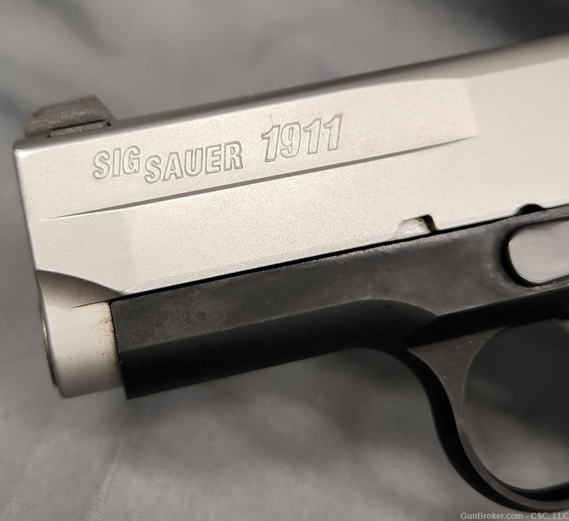 Sig Sauer 1911 Ultra two-tone pistol .45 ACP compact-img-15