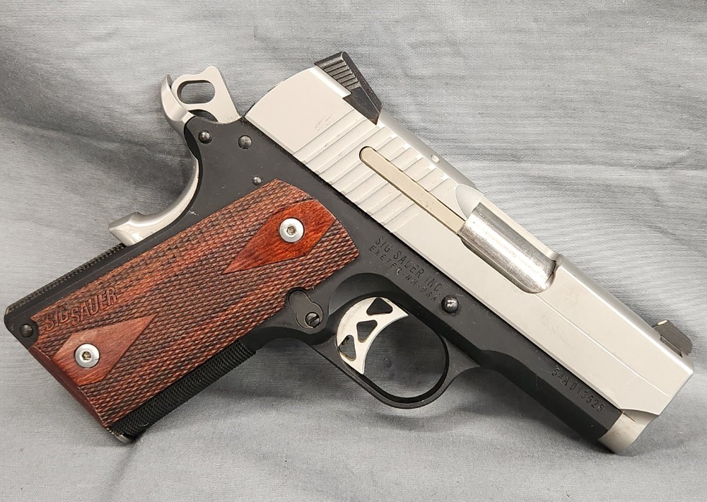Sig Sauer 1911 Ultra two-tone pistol .45 ACP compact-img-0